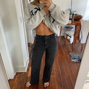 Hollister Women's High Rise Black Jeans